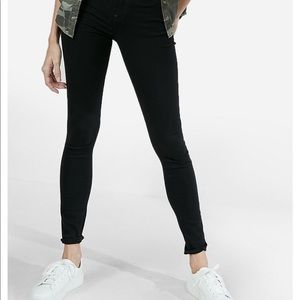 Express Black Jeggings size 2